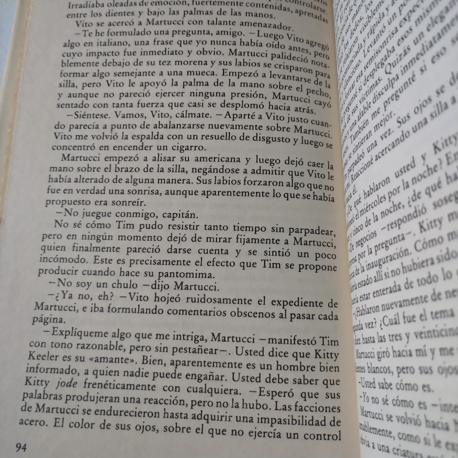 La investigación, Dorothy Uhnak, usado 2