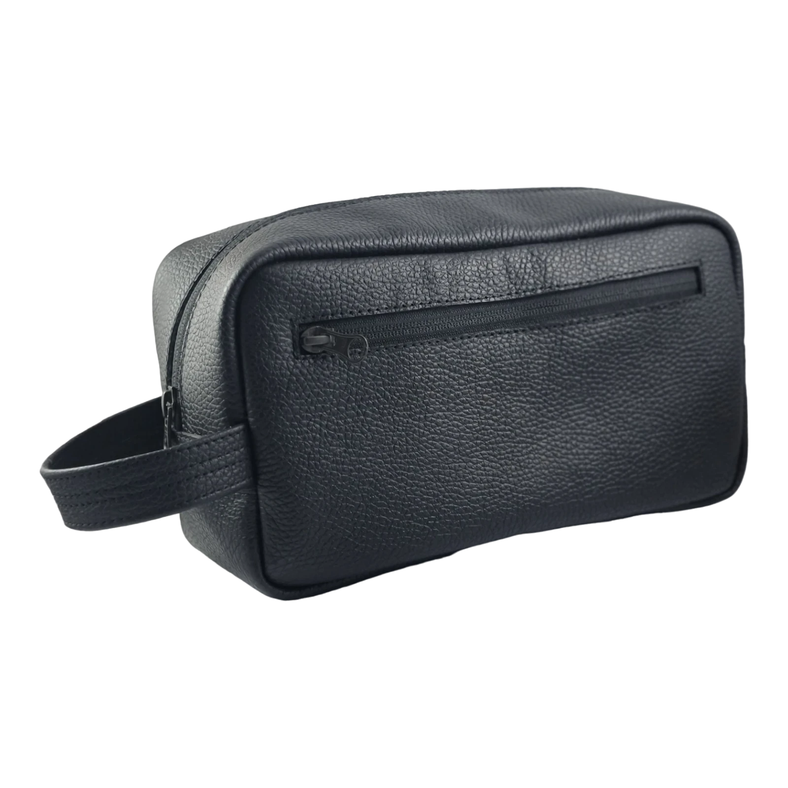 Neceser Bolso de Mano de Piel Negra  4