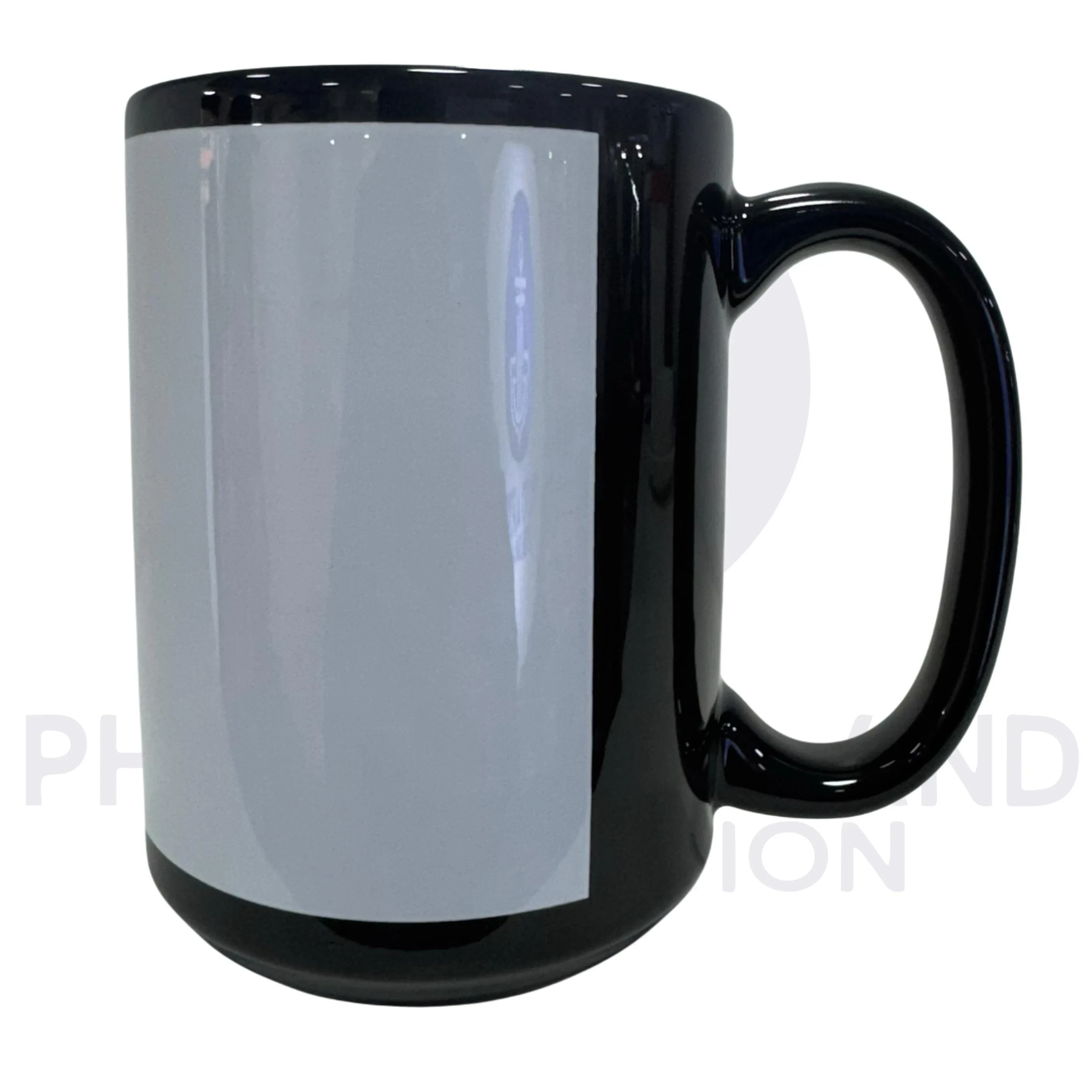 Mug Chocolatero Recuadro Negro
