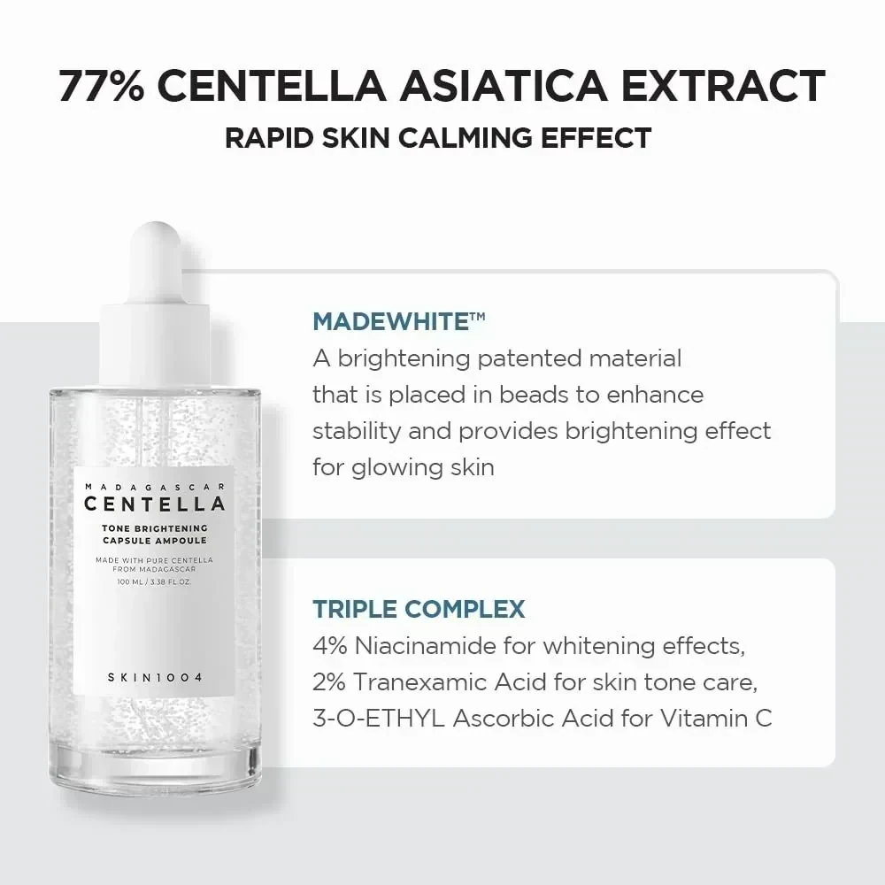 🔴SKIN 1004 - Madagascar Centella Tone Brightening Capsule Ampoule [100ml] 3