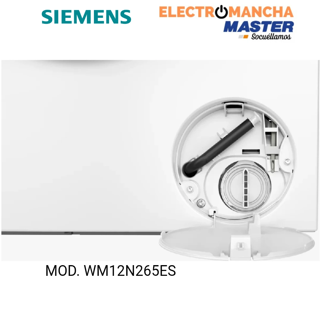 LAVADORA SIEMENS WM12N265ES 8 KILOS 1200 RPM CLASE A  7