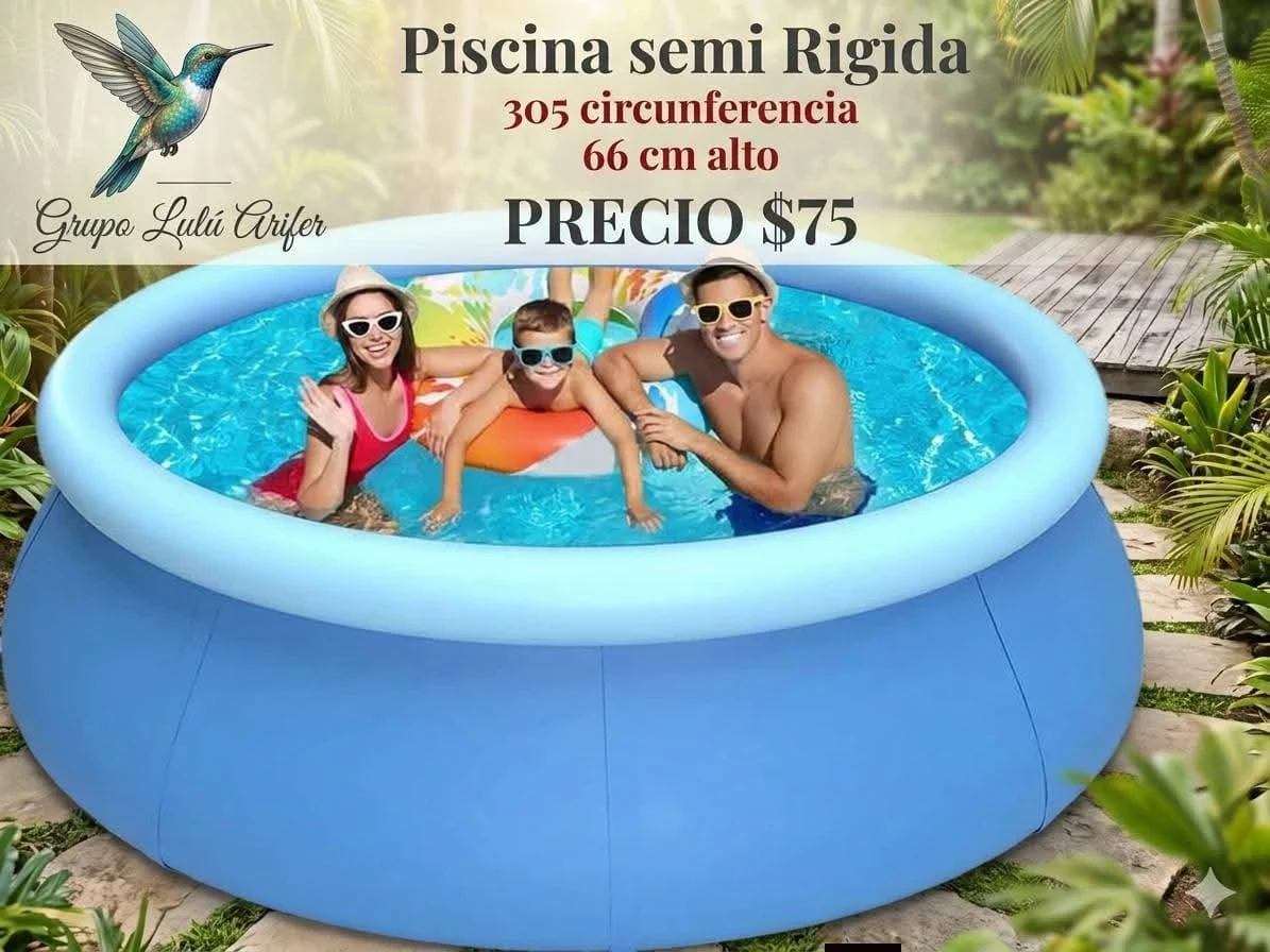 Piscina semi rigida 