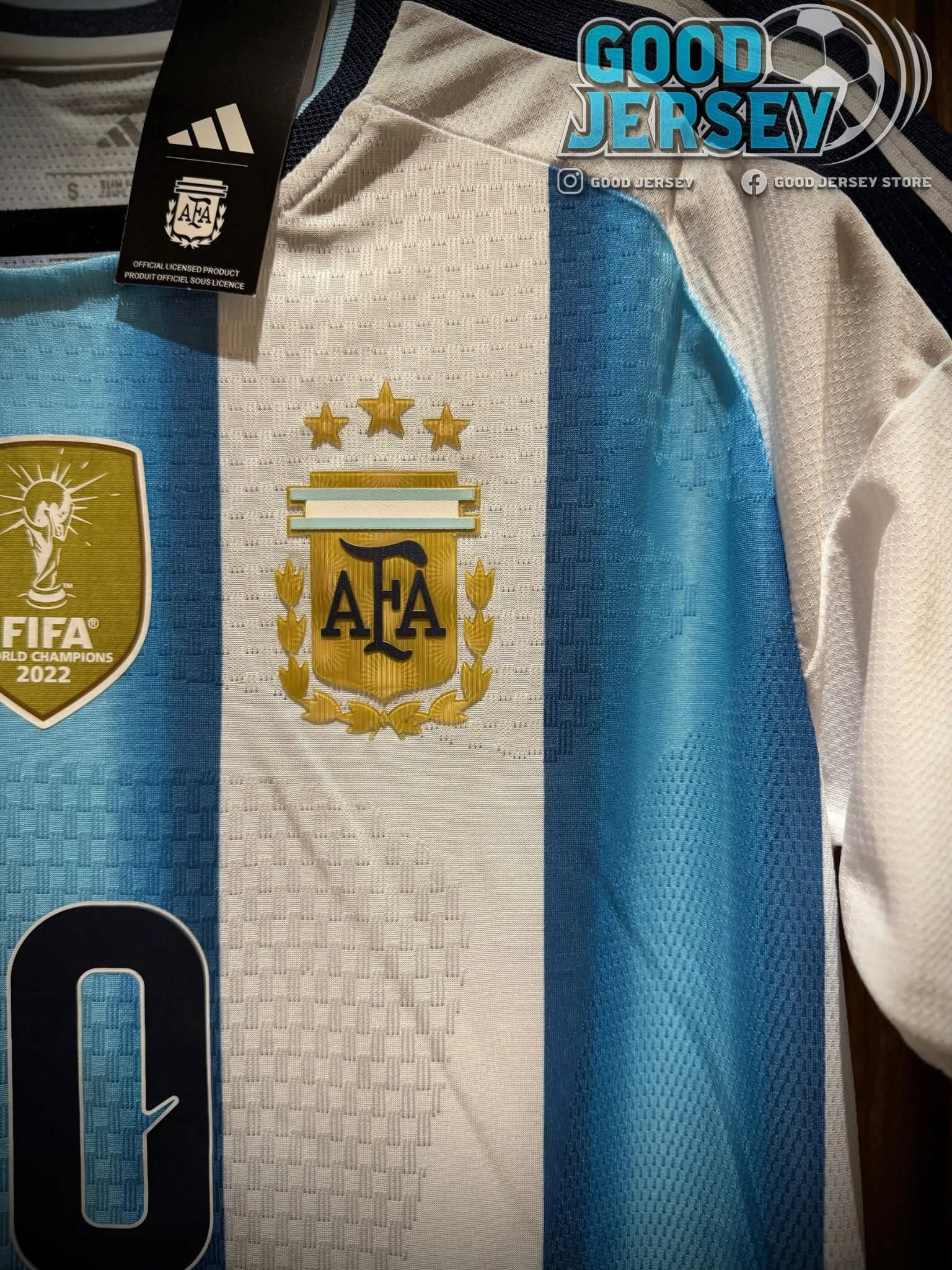 Jersey Argentina Version Jugador 3