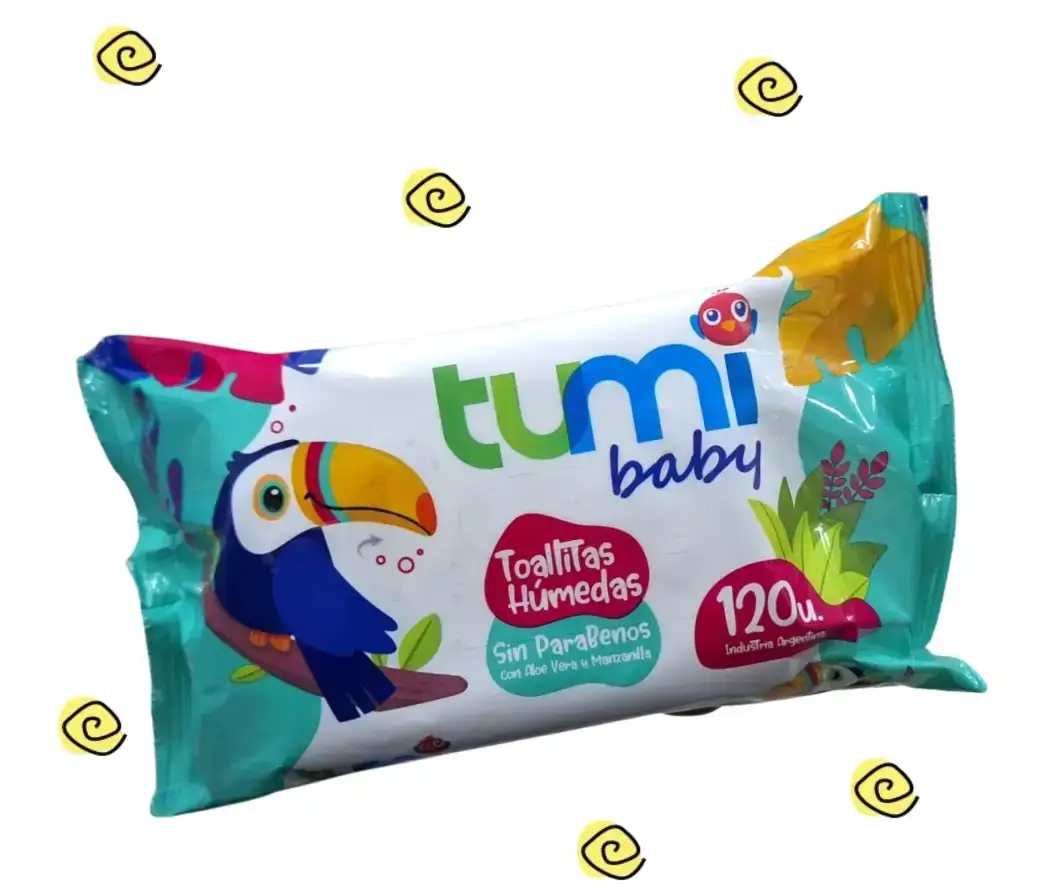 120U.Toallitas Tumi x 120U.