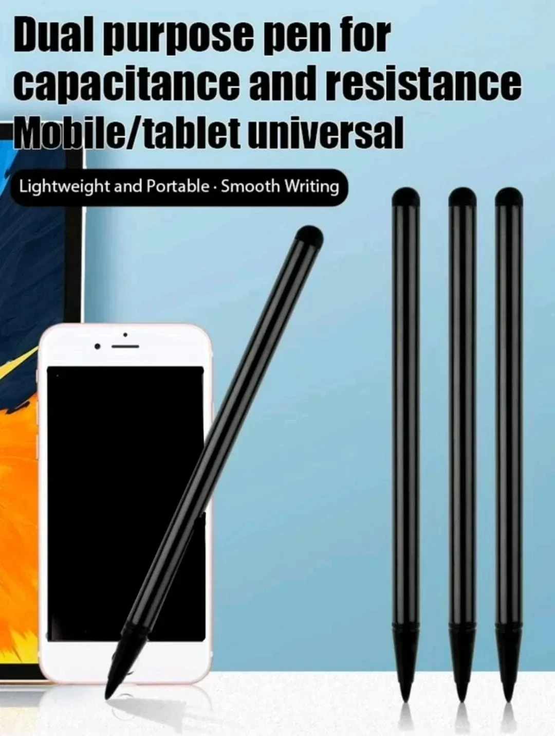 Bolígrafo stylus ligero portátil multifuncional  
