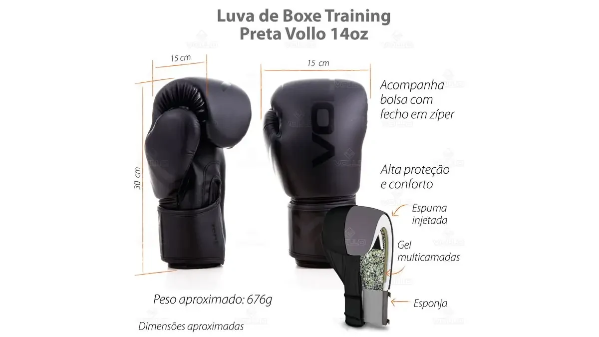 LUVA BOXE/MUAYTHAY 10/12/14 Oz 3