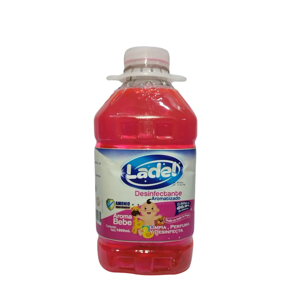 LADEL DESFINFECTANTE AROMATIZADO BEBE 1800 ML