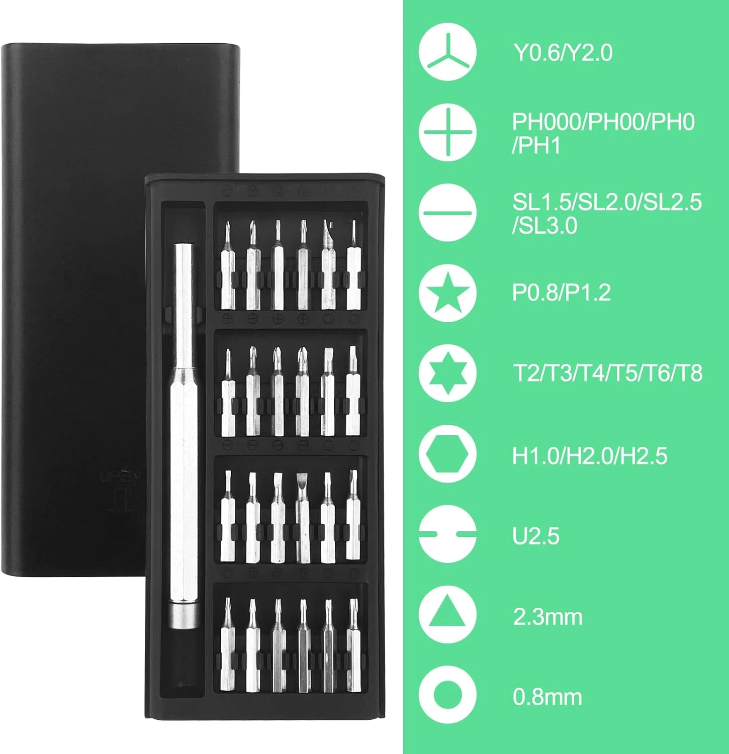MINI DESTORNILLADOR PRECISION MAGNÉTICOS 2
