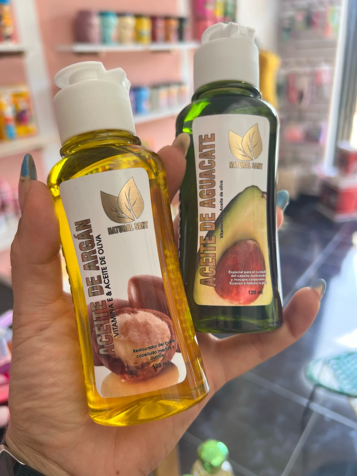 Aceite Capilar Natural Sant 