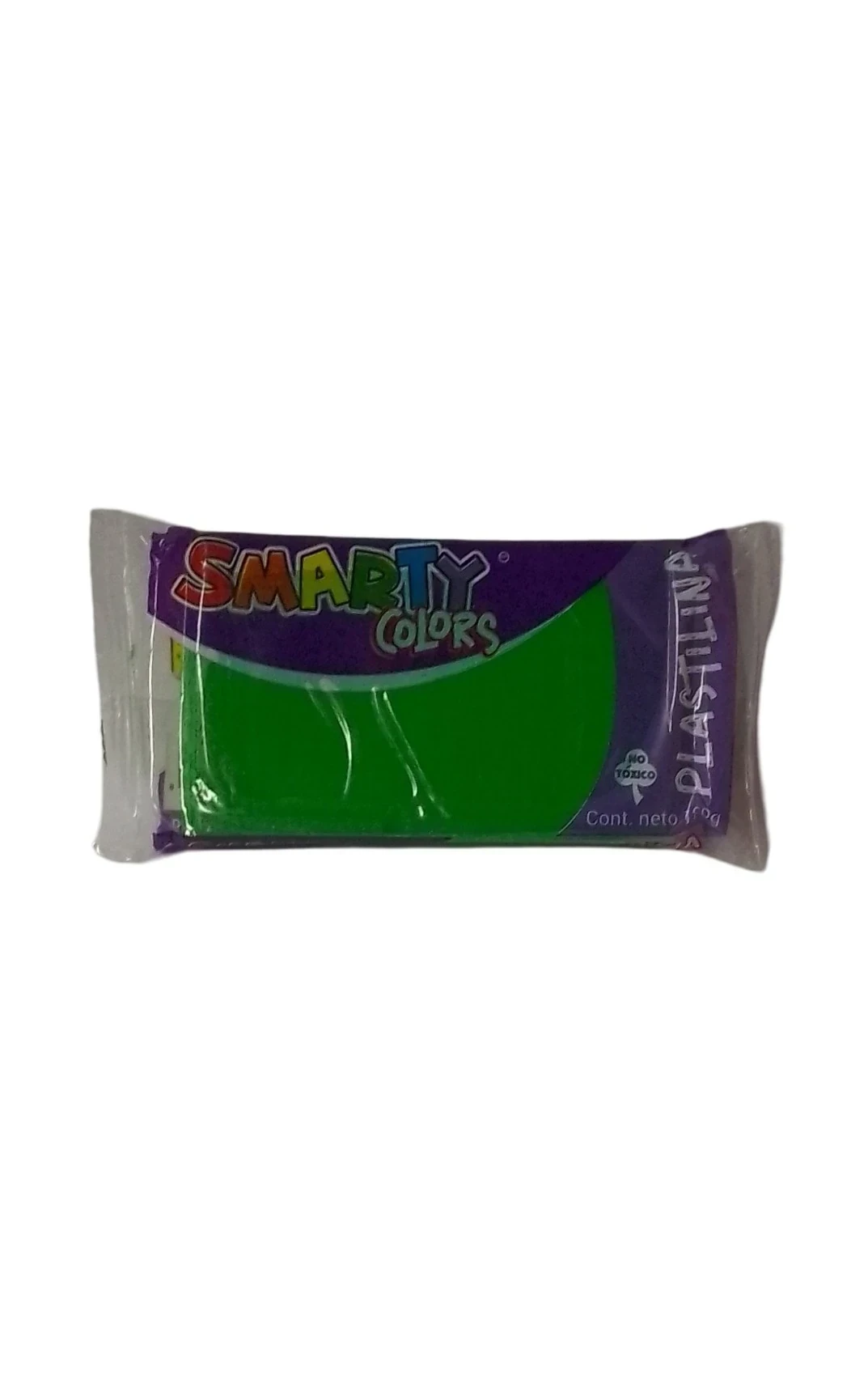 plastilina barra verde bandera de 180g
