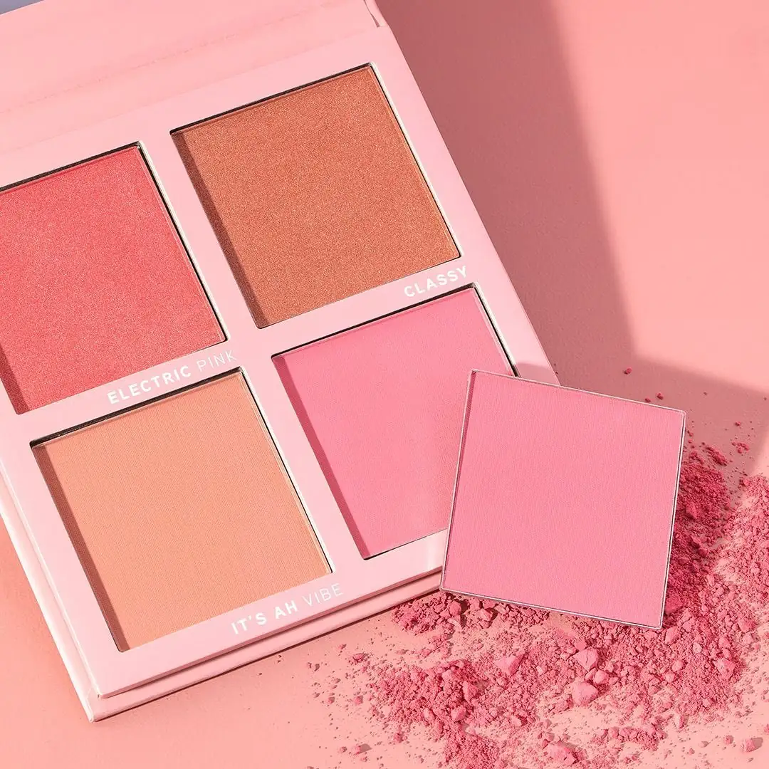 Paleta de rubores Blushed Color Quad tono Light