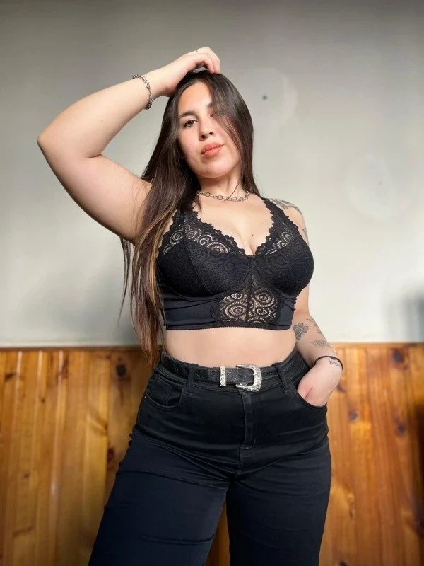 Top Juliette Negro Talle 105