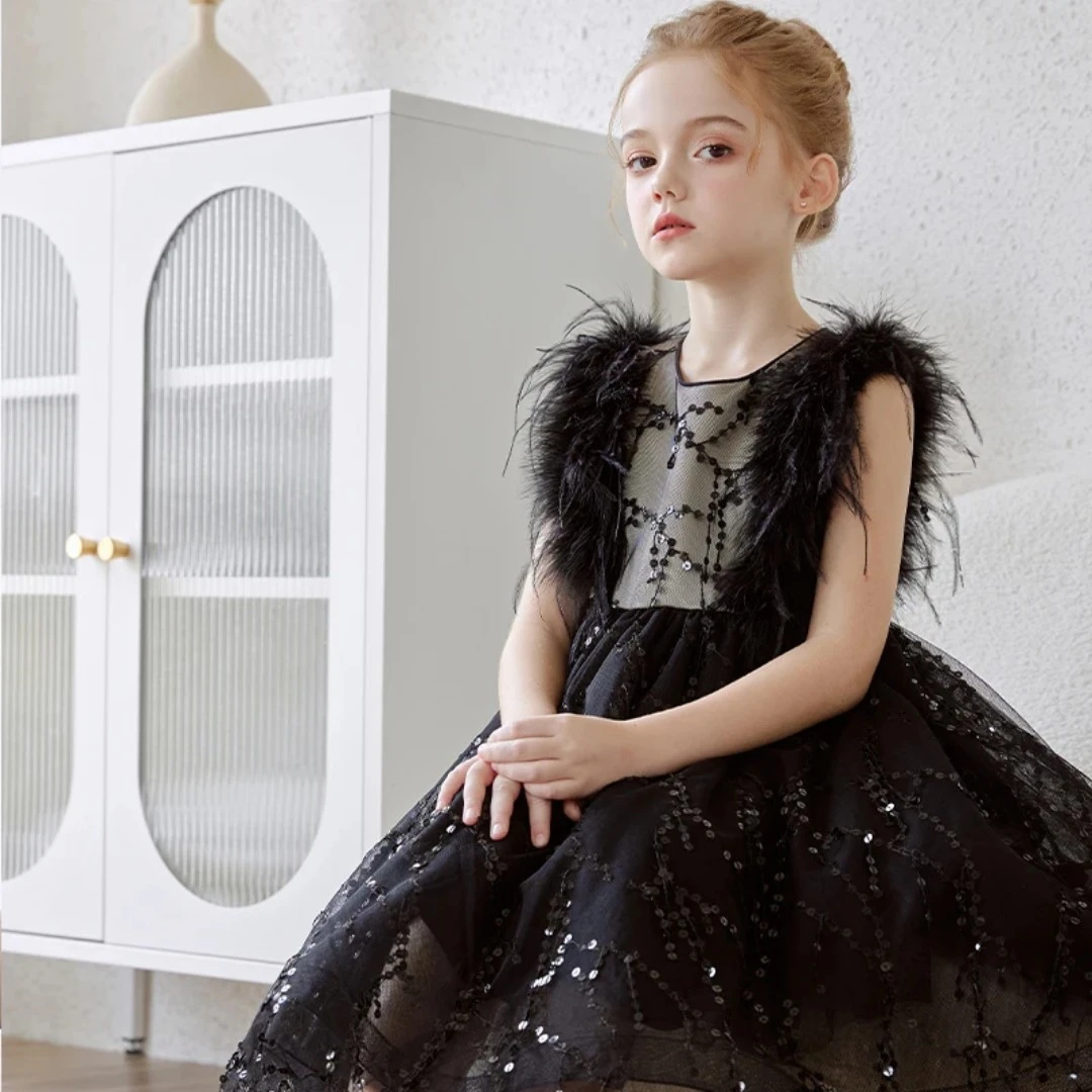 VESTIDO ELEGANTE CORTO NIÑA 3