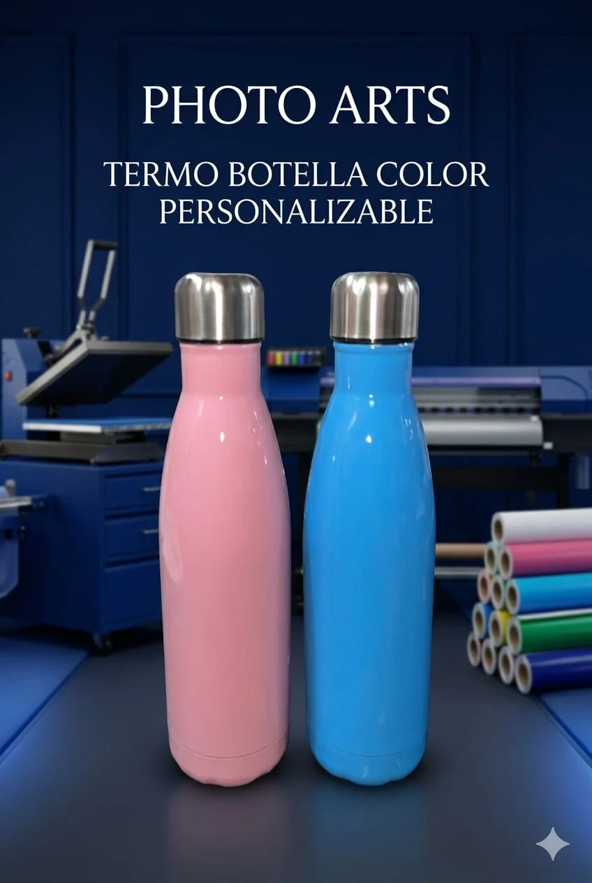 Termo Botella Brillante 