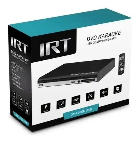 REPRODUCTOR DVD CD RIP USB AUDIO VIDEO MP3 KARAOKE