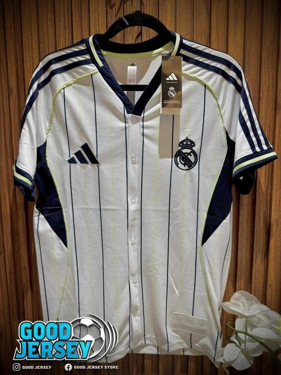 Jersey Real Madrid Baseball