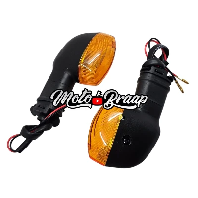 PL Xtz 125 / PL Xtz 150 / FZ 16 Direccionales Naranja Par IMDIR165 OKL GX 16357-827129 16357-827130