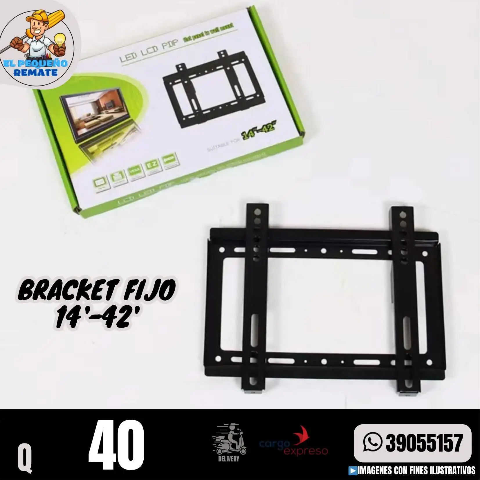 BRACKET FIJO 14'-42' 4