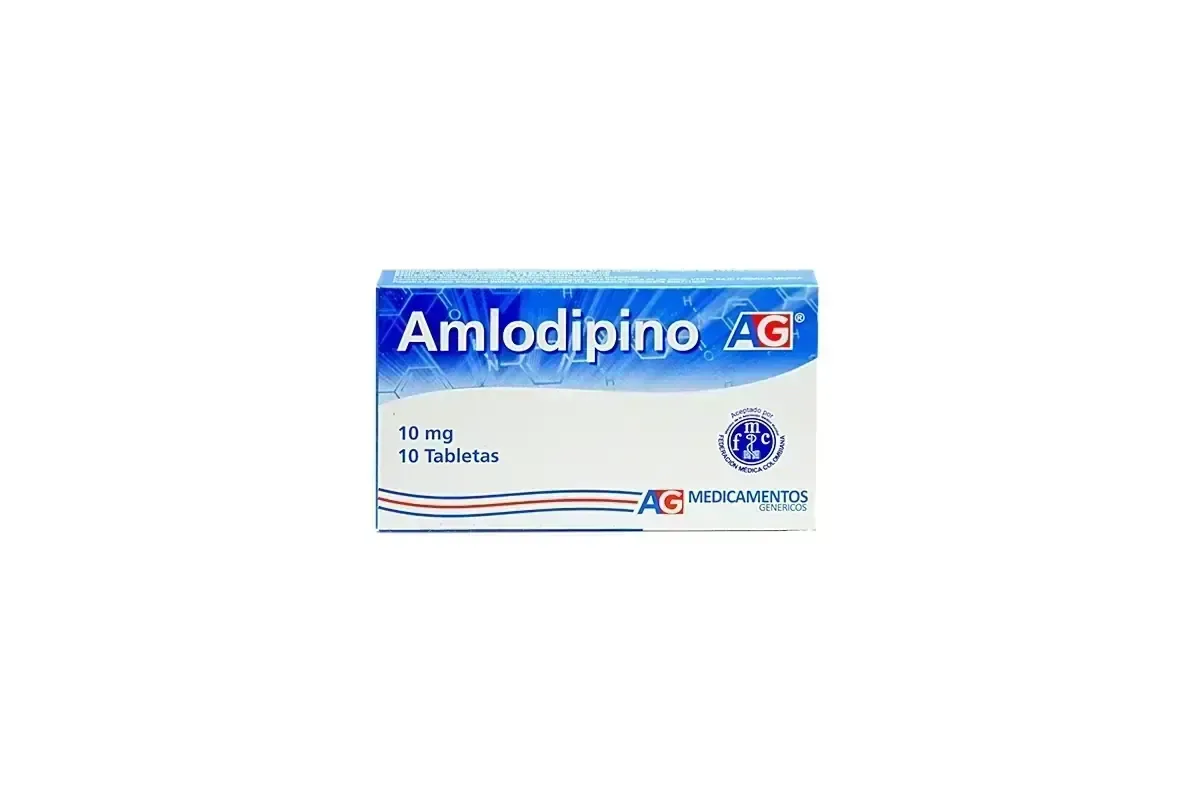 AMOLODIPINO 10 MG AG