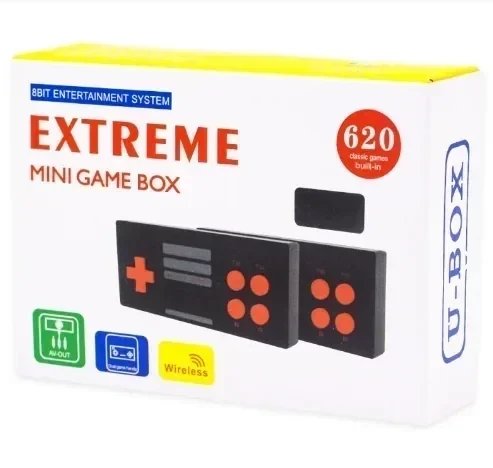 Mini Consola 620 Juegos Retro Salida Av