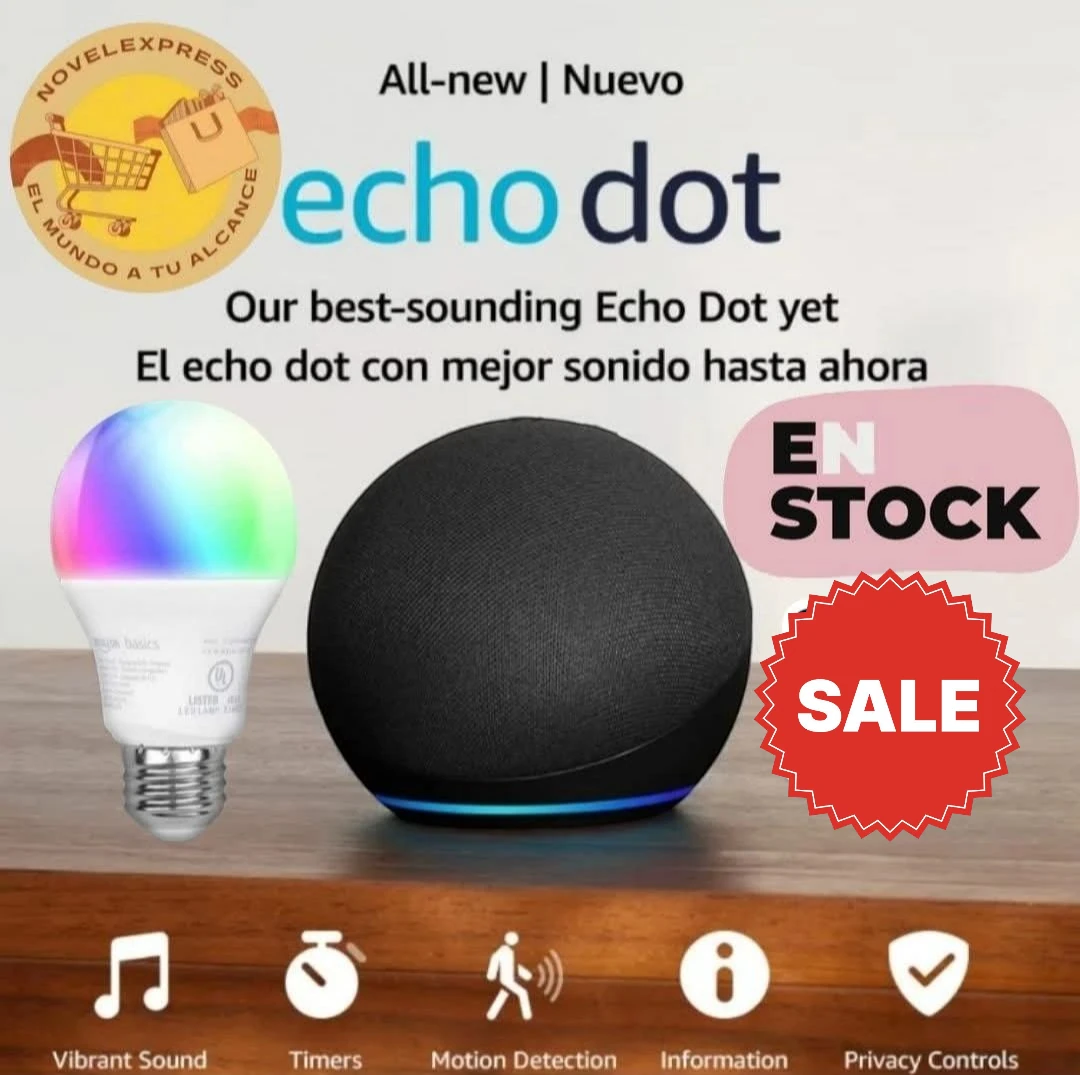Alexa Parlante + Foco Inteligente
