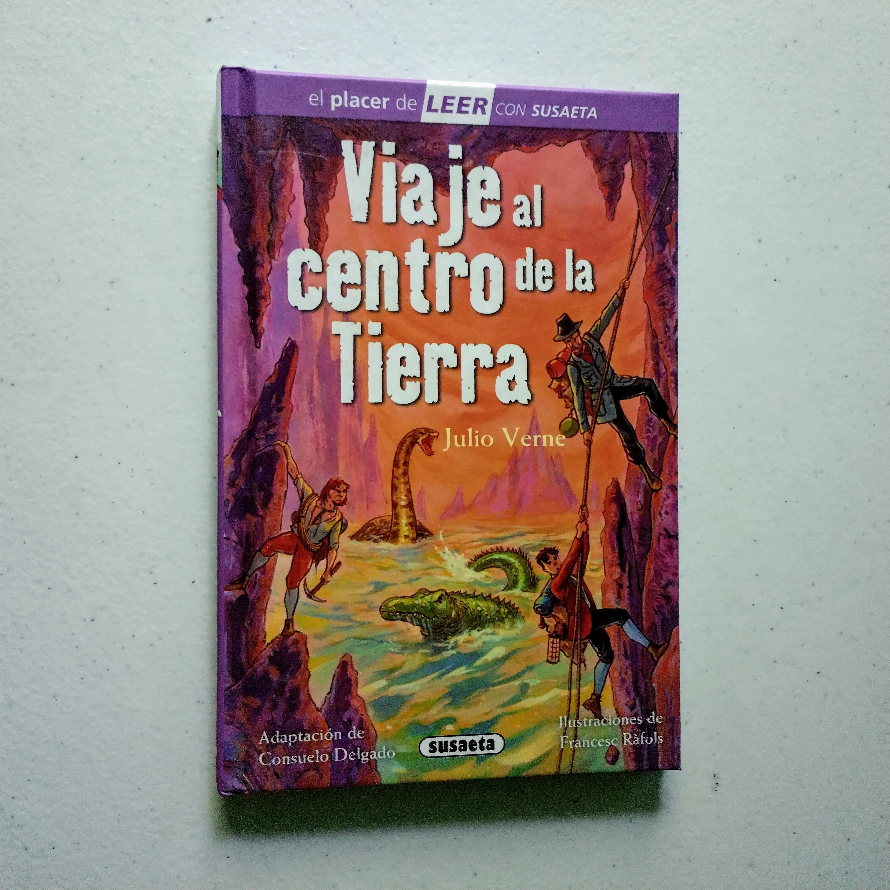 Viaje al centro de la tierra, Julio Verne, infantil 