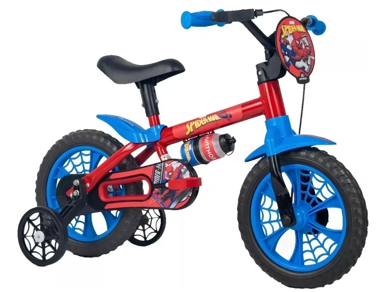 🚲 *Bicicleta R12 Nathor* _Spider Man Disney_