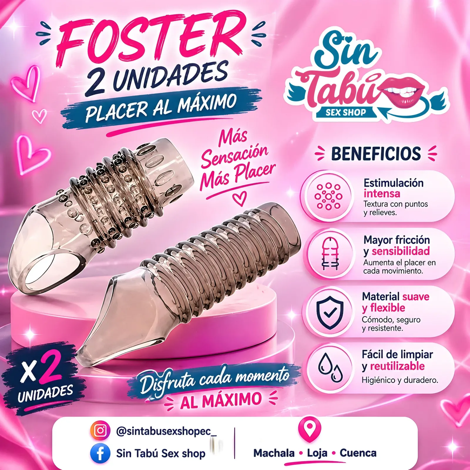 FUNDA PARA ÉL PENE FOSTER 