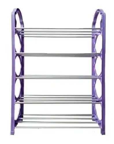 *ZAPATERA 4 NIVELES*  Linda zapatera de 4 niveles fácil de armar y resistente Color rosado  Morado y negro   *PRECIO Q50* 2
