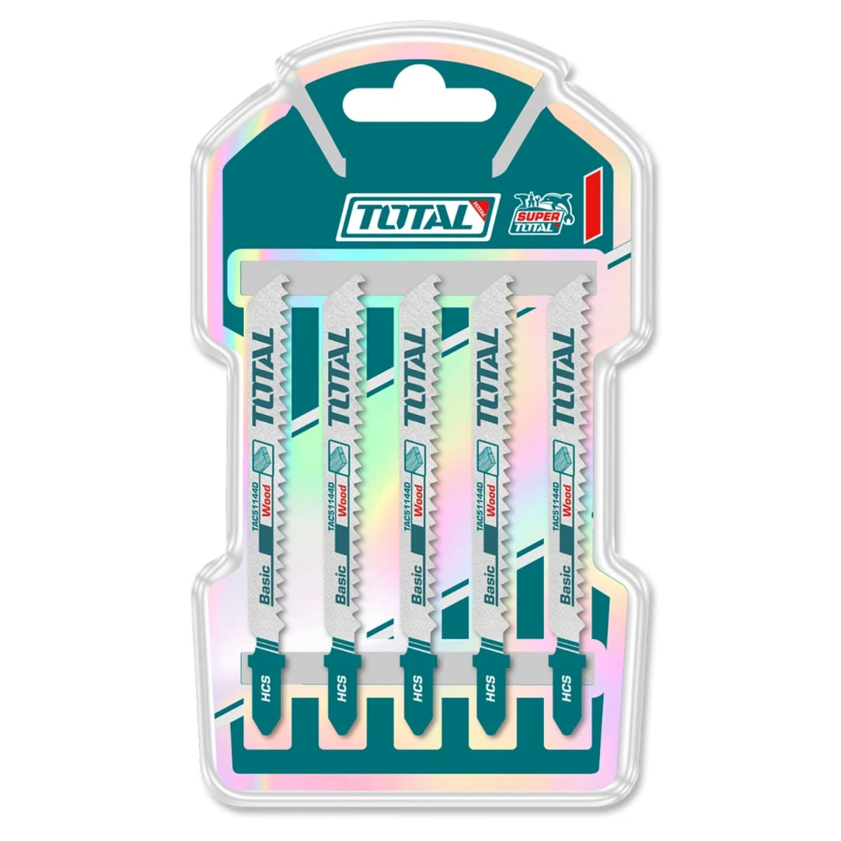 TAC51144D Set de cuchillas de madera para sierra sable 5pcs total