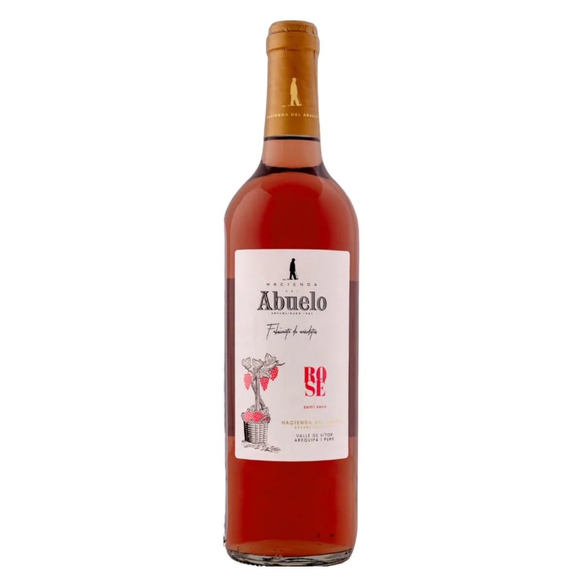 HDA VINO ROSE SEMI SECO 750 ML