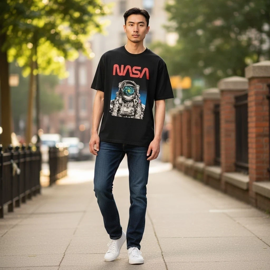 Playera M Hyper Space Nasa