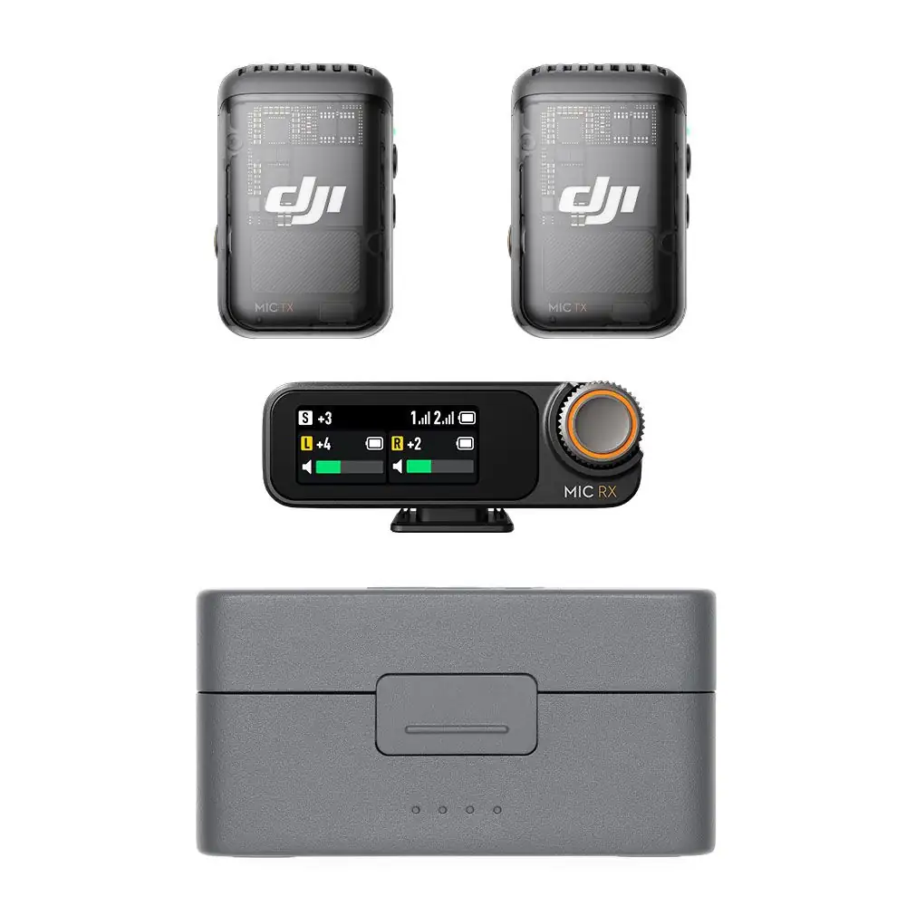 DJI Mic 2 (2 TX + 1 RX + Charging Case) 2