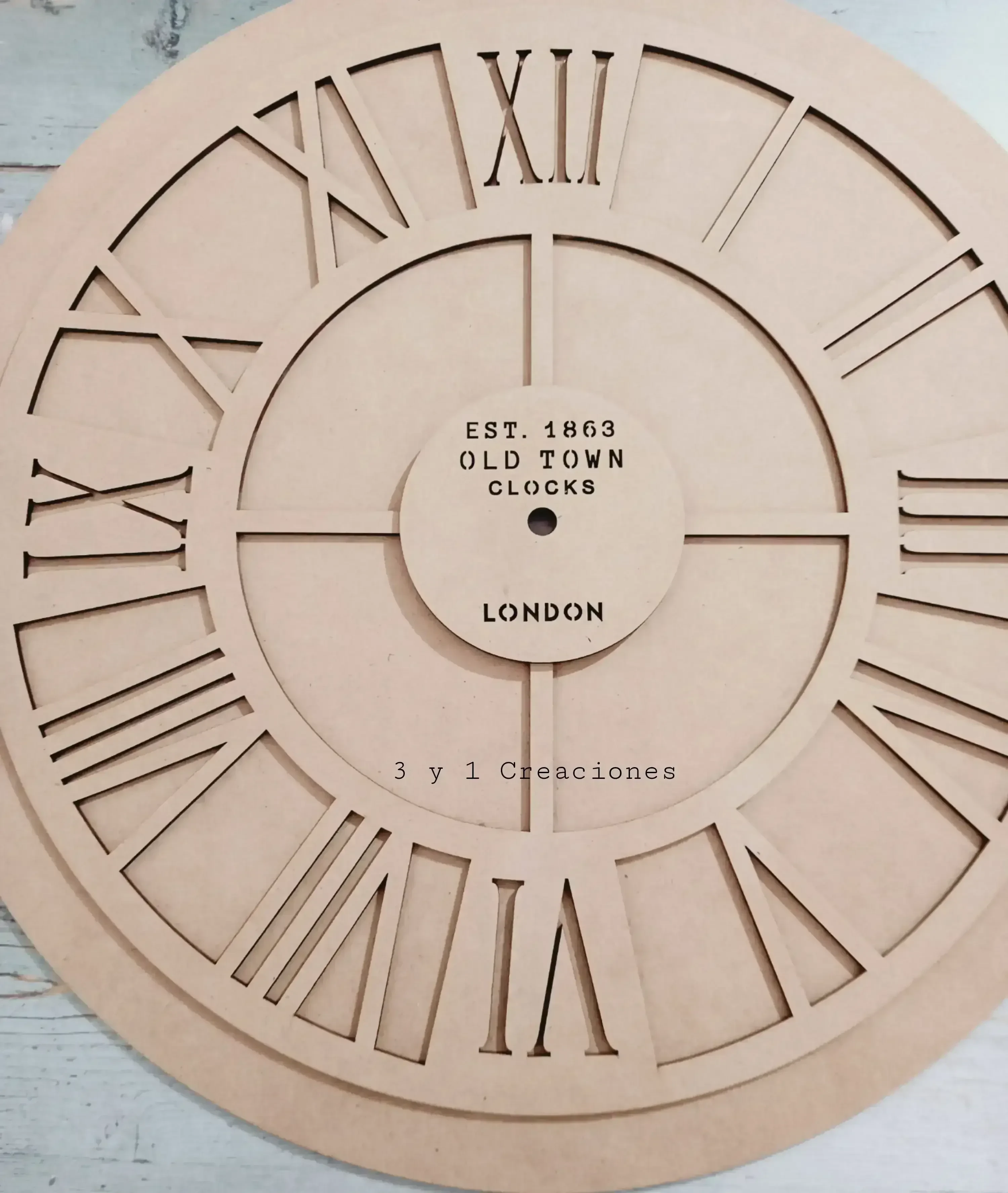 RELOJ INDUSTRIAL ROMANO 45 CM 2