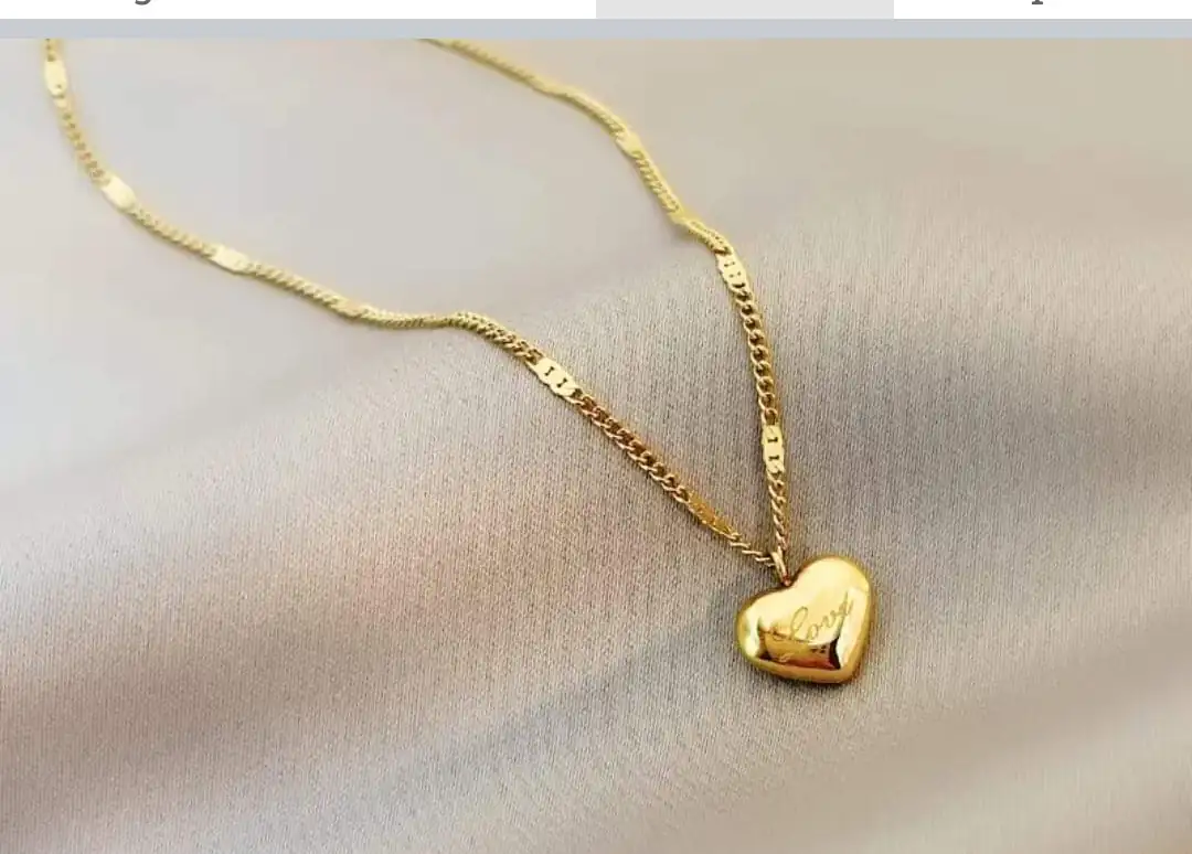 Collar de corazón