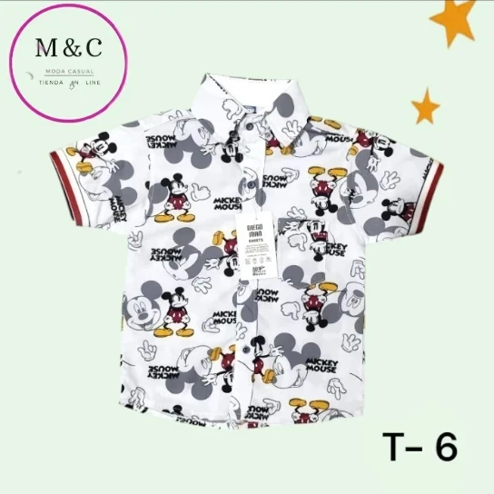 Camisa T - 6 2