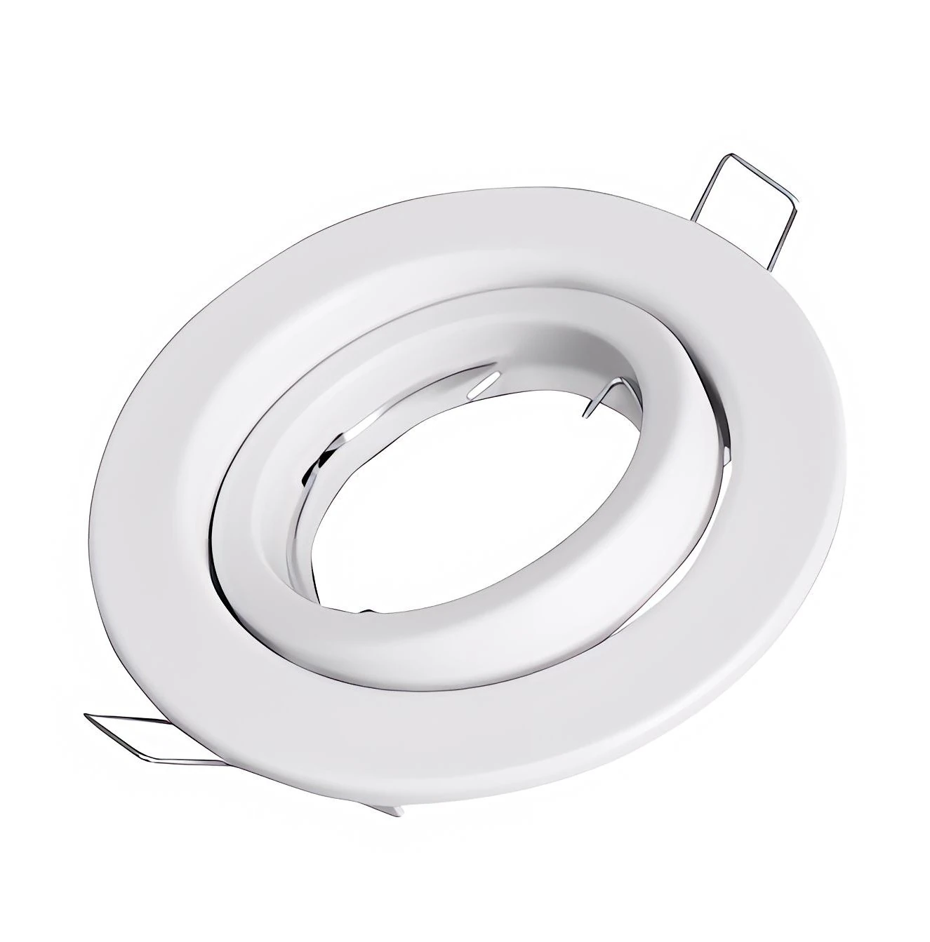 CARCASA BLANCA PARA DICROICO 1L GU10