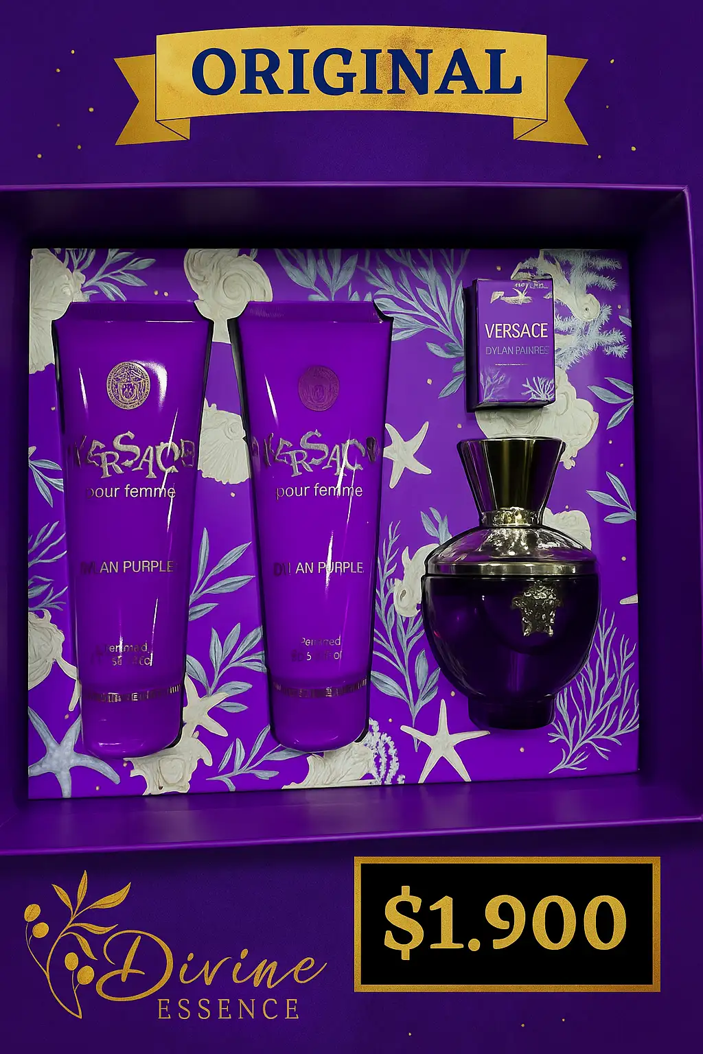 Set Versace Pour Femme Dylan Purple EDP - Versace