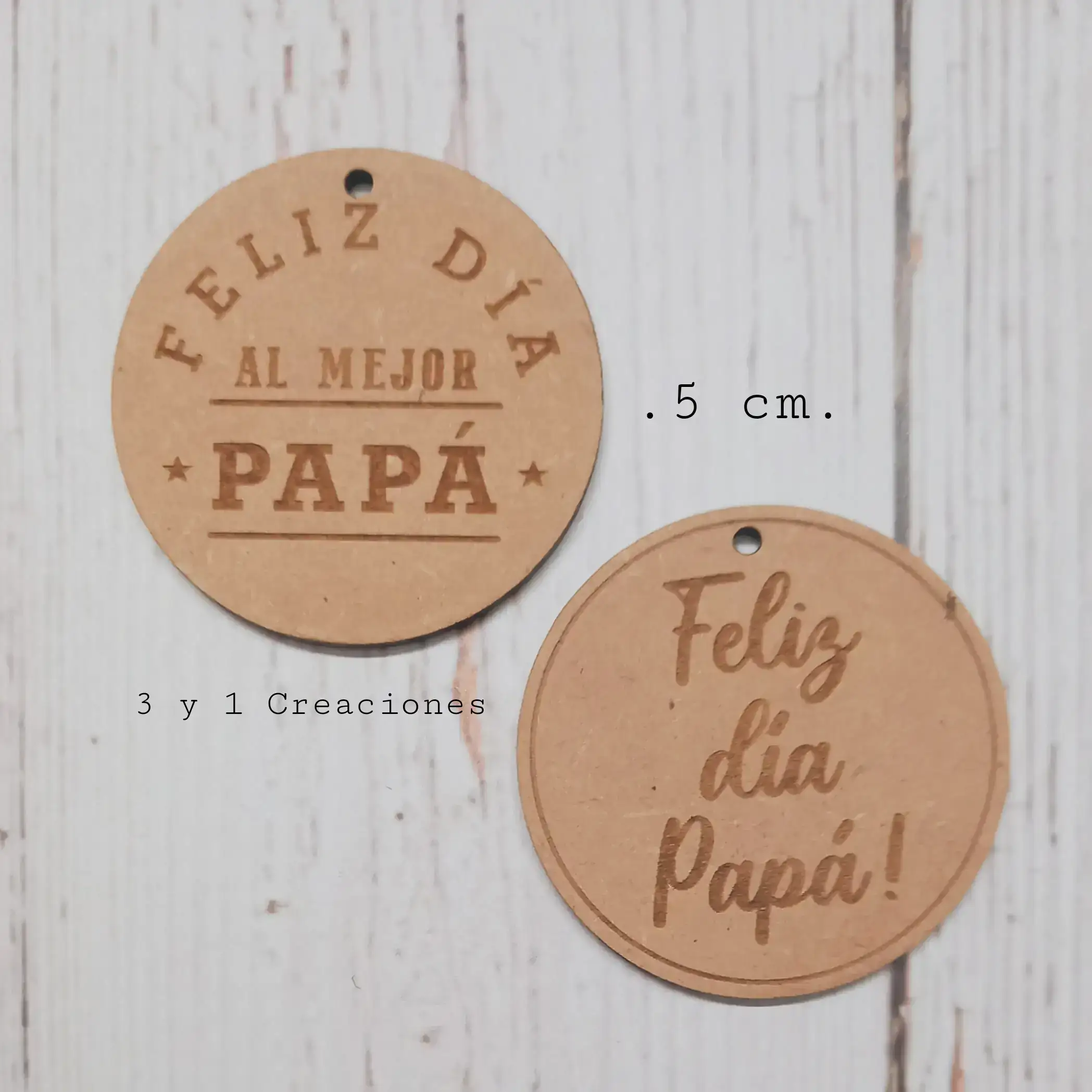 TAG GRABADO 5 CM