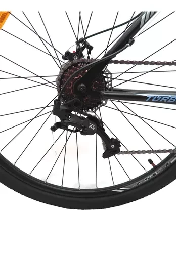 Bicicletas FIREBIRD Turbo Negro/Turquesa 21 Vel. Rod. 29 T. 16 3
