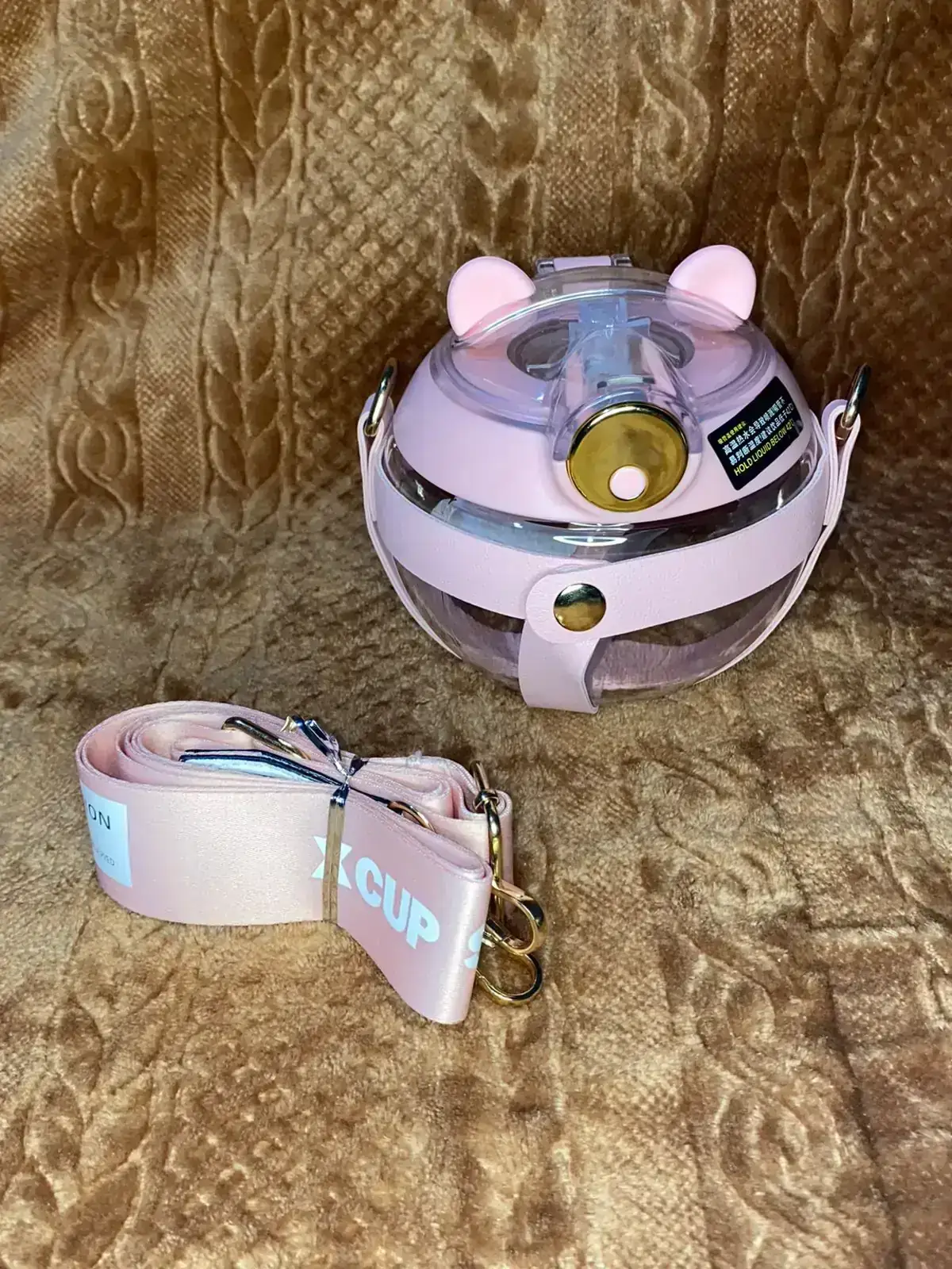 Botella kawaii esfera