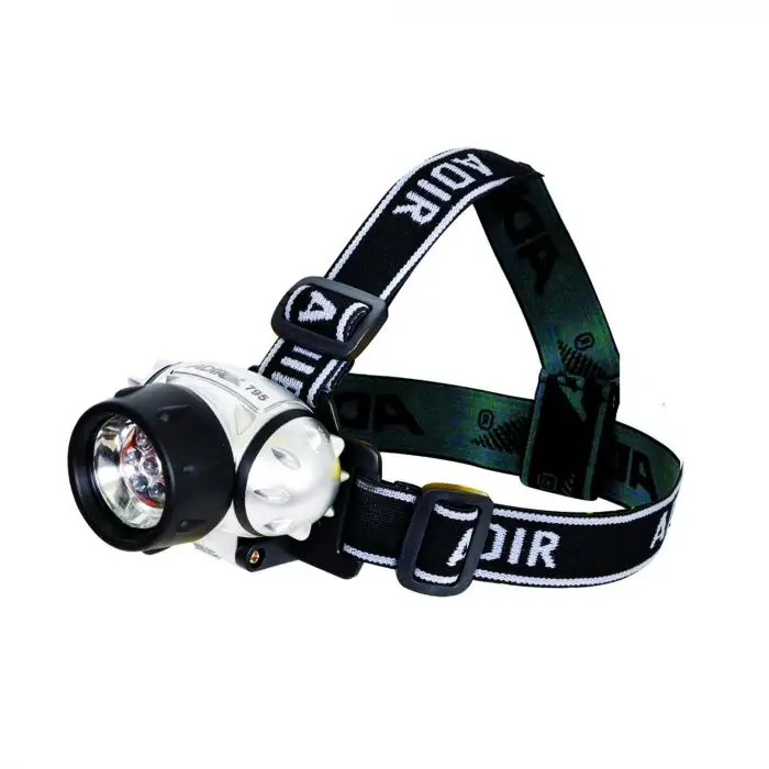 Lampara manos libres tipo minero 7 leds