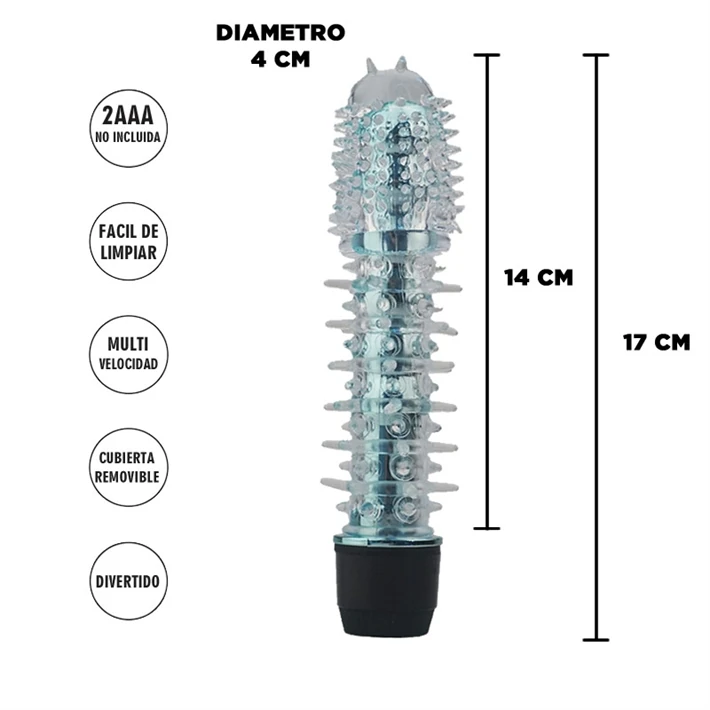 Sagitta Azul : Vibrador Rigido texturado