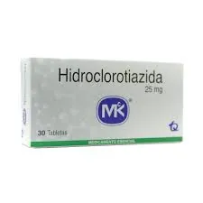 HIDROCLOROTIAZIDA 25 MG X 30 TAB MK