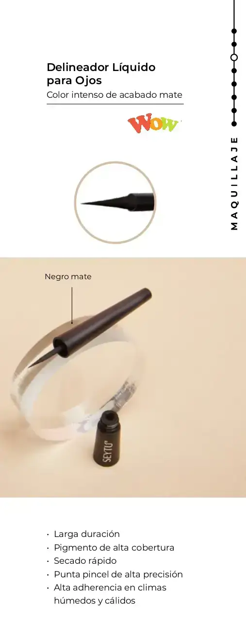 Delineador líquido para ojos 