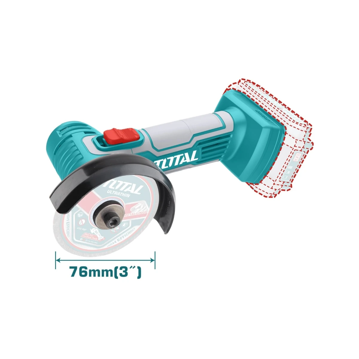 TCKLI20278 Combo taladro 52nm + amoladora 3" total  6