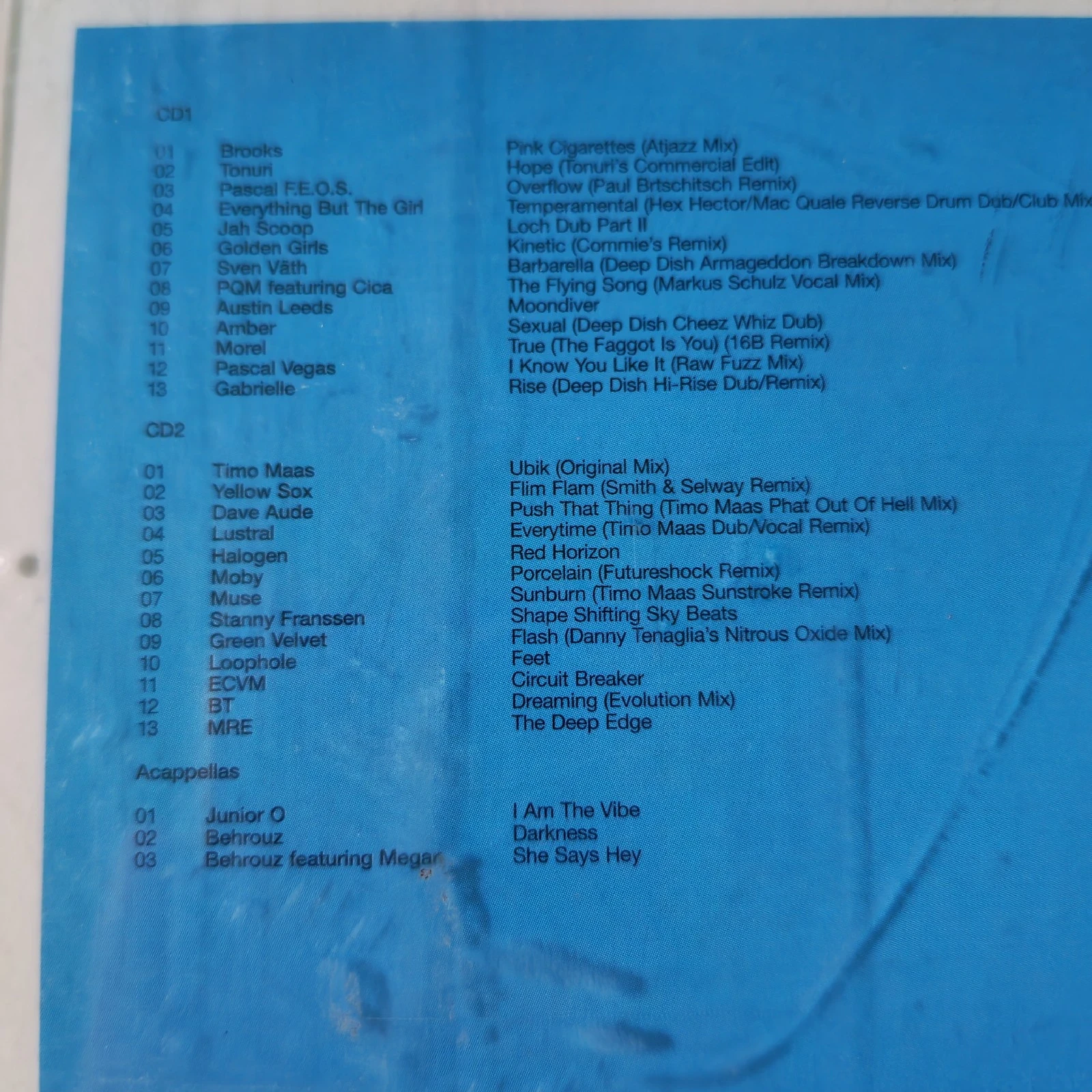 CD Doble Deep Dish Renaissance ibiza usado 2