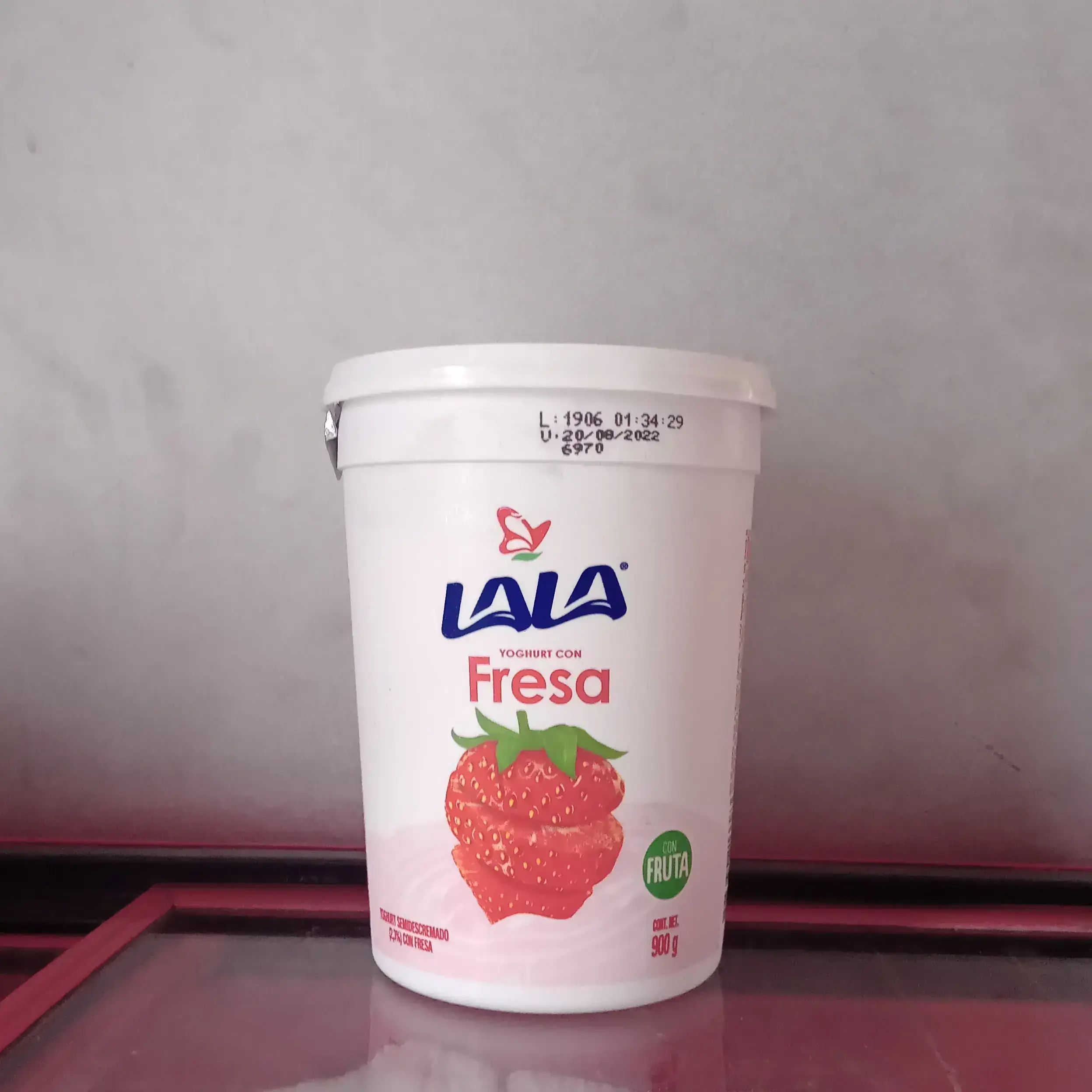 Yogurt lala fresa 900 g