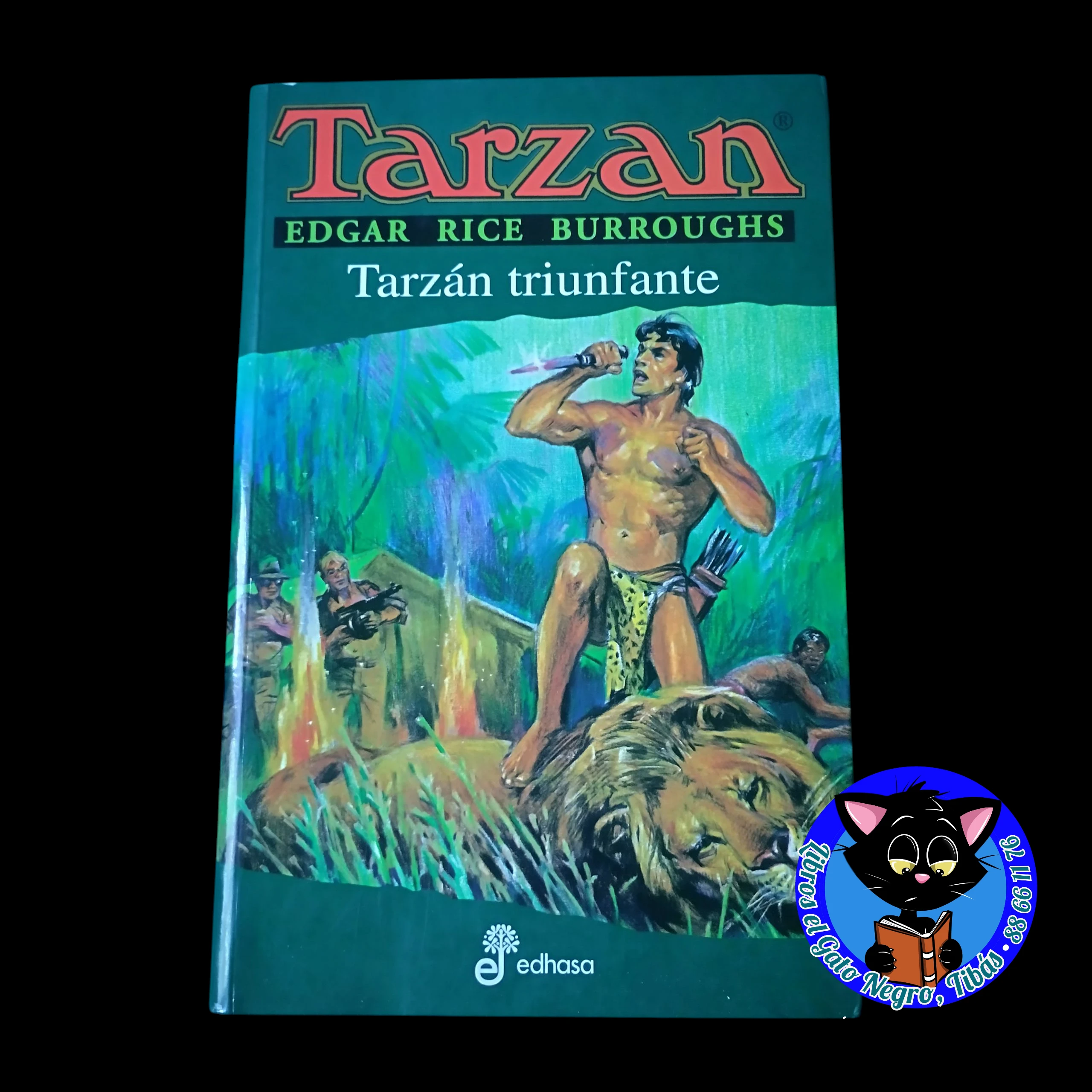 Tarzan triunfante Edgar Rice Burroughs nuevo 