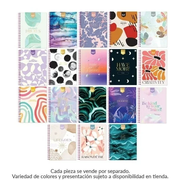 Cuaderno profesional  c7 kiut 100 h espiral doble 2
